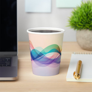 Simple Brown Modern Cute Coffee Paper Cups
