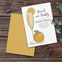 Simple Brunch and Bubbly Champagne Bridal Shower