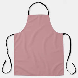 Simple Budget Solid Colour Dusty Peach Pastel Apron