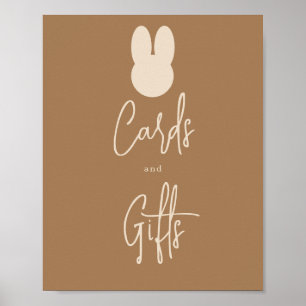 Simple Bunny cards and gifts  Poster