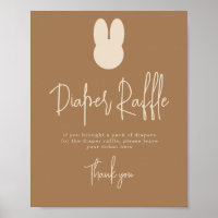 Simple Bunny Diaper Raffle game 
