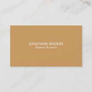 Simple Business Card
