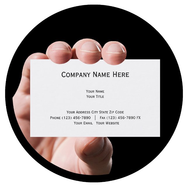 Simple Business Card Template 1 (Creator Uploaded)