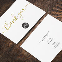 Simple Business Company logo Social Gold Black  