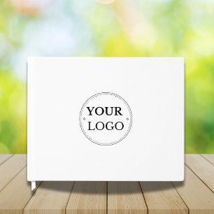 Simple Business Corporate Logo Guest Book