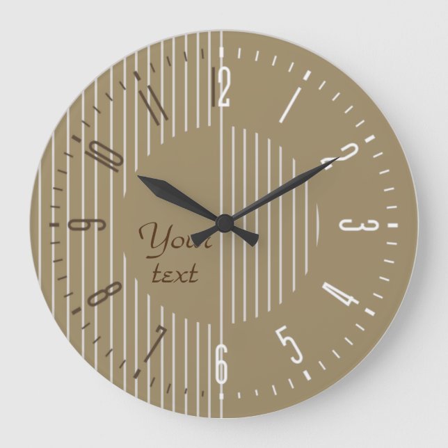 Simple business large clock (Front)