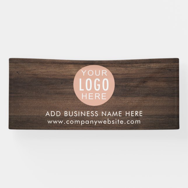 Simple Business Logo and Corporate Website Banner (Horizontal)