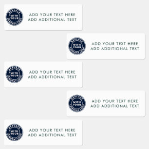 Simple Business Logo and Text Employees
