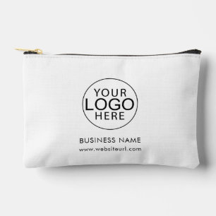 Simple Business Logo Clients Swag Custom Accessory Pouch