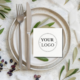 Simple Business Logo Company Event Napkin