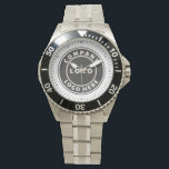Simple Business Logo Employee Staff Swag Watch<br><div class="desc">Add your company logo and brand identity to this watch by clicking the "Personalize" button above. These brand-able watches can advertise your business as employees use them and double as a corporate swag. Available in other colors and sizes. No minimum order quantity and no setup fee. Order as many or...</div>