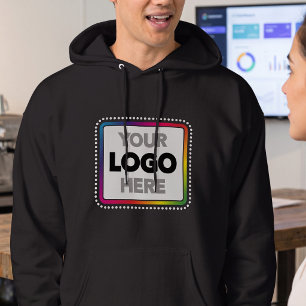 Simple Business Logo Hoodie - Large Front Print