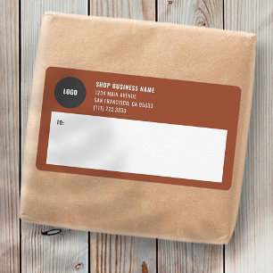 Simple Business Logo Mailing Shipping Labels