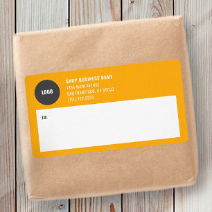 Simple Business Logo Mailing Shipping Labels
