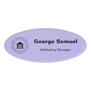 Simple Business Logo   Name   Designation Tag
