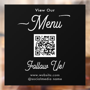 Simple Business Menu QR Code