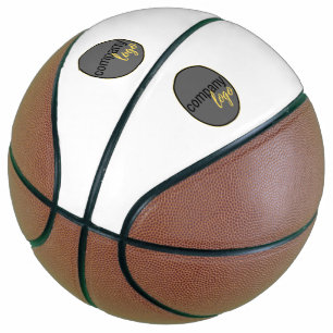 SIMPLE BUSINESS OWN LOGO COMPANY BRANDING WHITE BASKETBALL