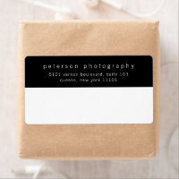 Simple Business Return Address Shipping