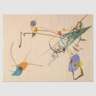 Simple by Wassily Kandinsky Tissue Paper