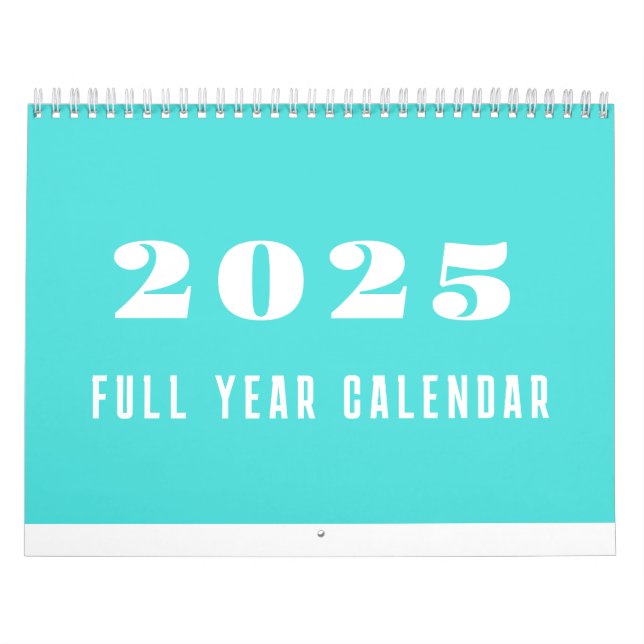 Simple Calendar 2025 Minimalist (Cover)