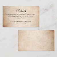 Simple Calligraphy Details Rustic Parchment Paper