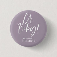 Simple Calligraphy Gender Neutral Baby Shower