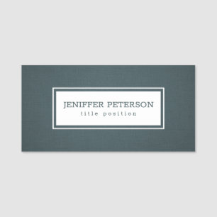 Simple Canvas Name Tag