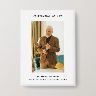 Simple Celebration Of Life Memorial Photo