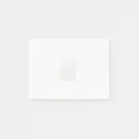 Simple Centre Logo Business Note Pads