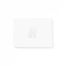 Simple Centre Logo Business Note Pads