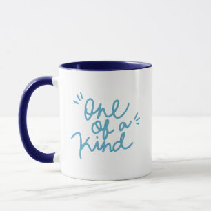 Simple Cheerfull One of a Kind Soft Teal Blue Mug