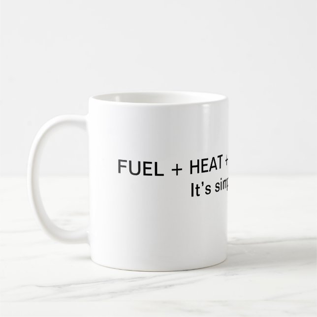 SIMPLE CHEMISTRY COFFEE MUG (Left)