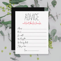 Simple Chic Advice Good Vibes Black White Divorce