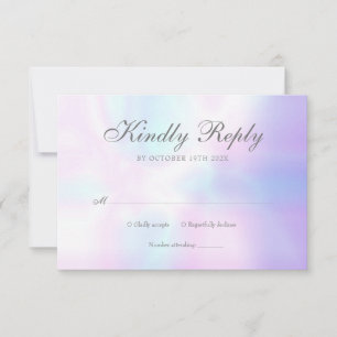Simple Chic Modern Pearl RSVP