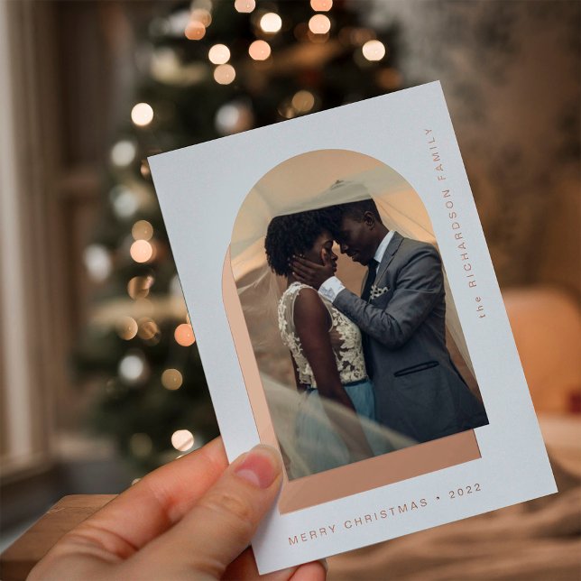 Simple Christmas Arch | Modern Two Photo (Creator Uploaded)