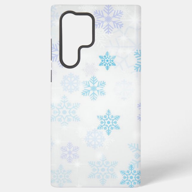 Simple Christmas background  Samsung Galaxy S22 Ultra Case (Back)