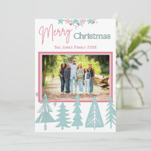 Simple Christmas Greeting Card 