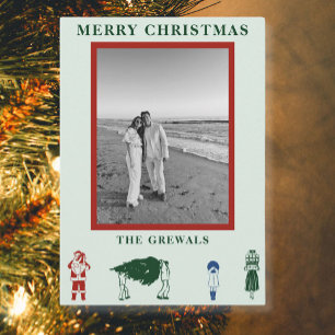 Simple Christmas Holiday Card