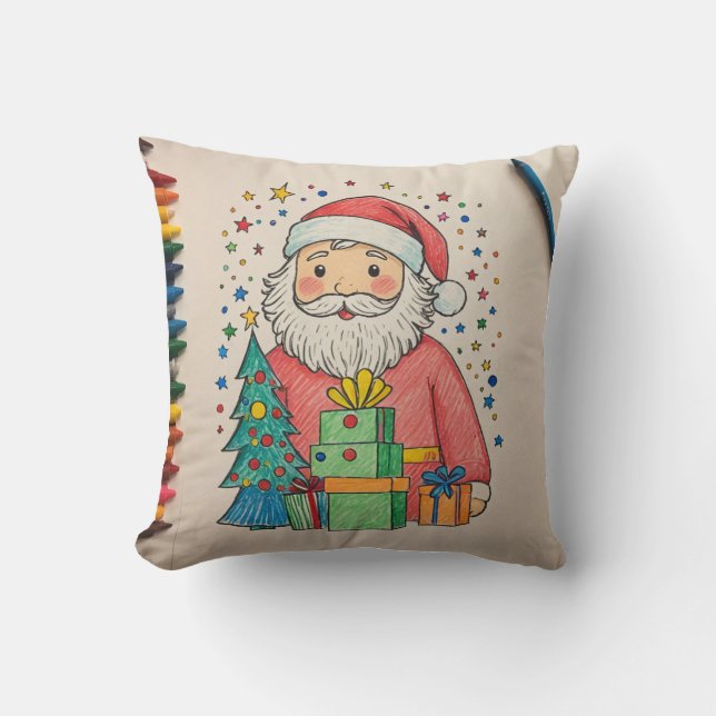 Simple Christmas pillow cushion (Front)