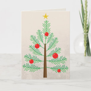 Simple Christmas Tree Card