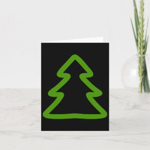 Simple Christmas Tree  Card