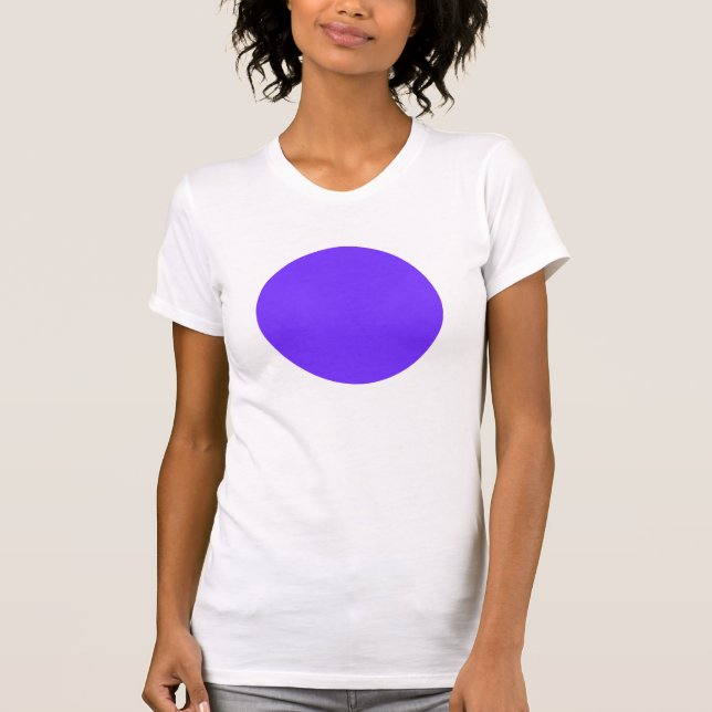 Simple Circle - Deep Azure T-Shirt (Front)