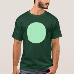 Simple Circle - Ghost Green T-Shirt