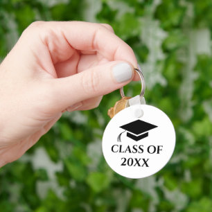 Simple Class of Graduation Key Ring