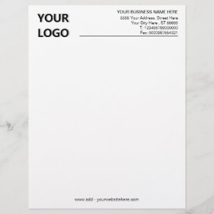Simple Classic Business Office Letterhead and Logo