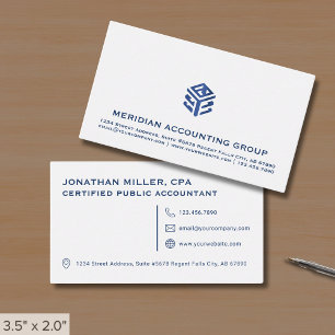 Simple Classic Professional Business Card
