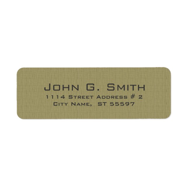 Simple Clean Beige Linen Burlap Texture (Front)