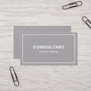 Simple Clean Frame Classic Business Card