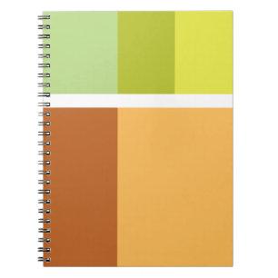 Simple Clean Modern Minimal Spiral Notebook