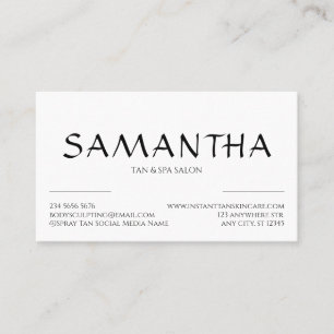 Simple Clean Shape Logo Modern Business Card